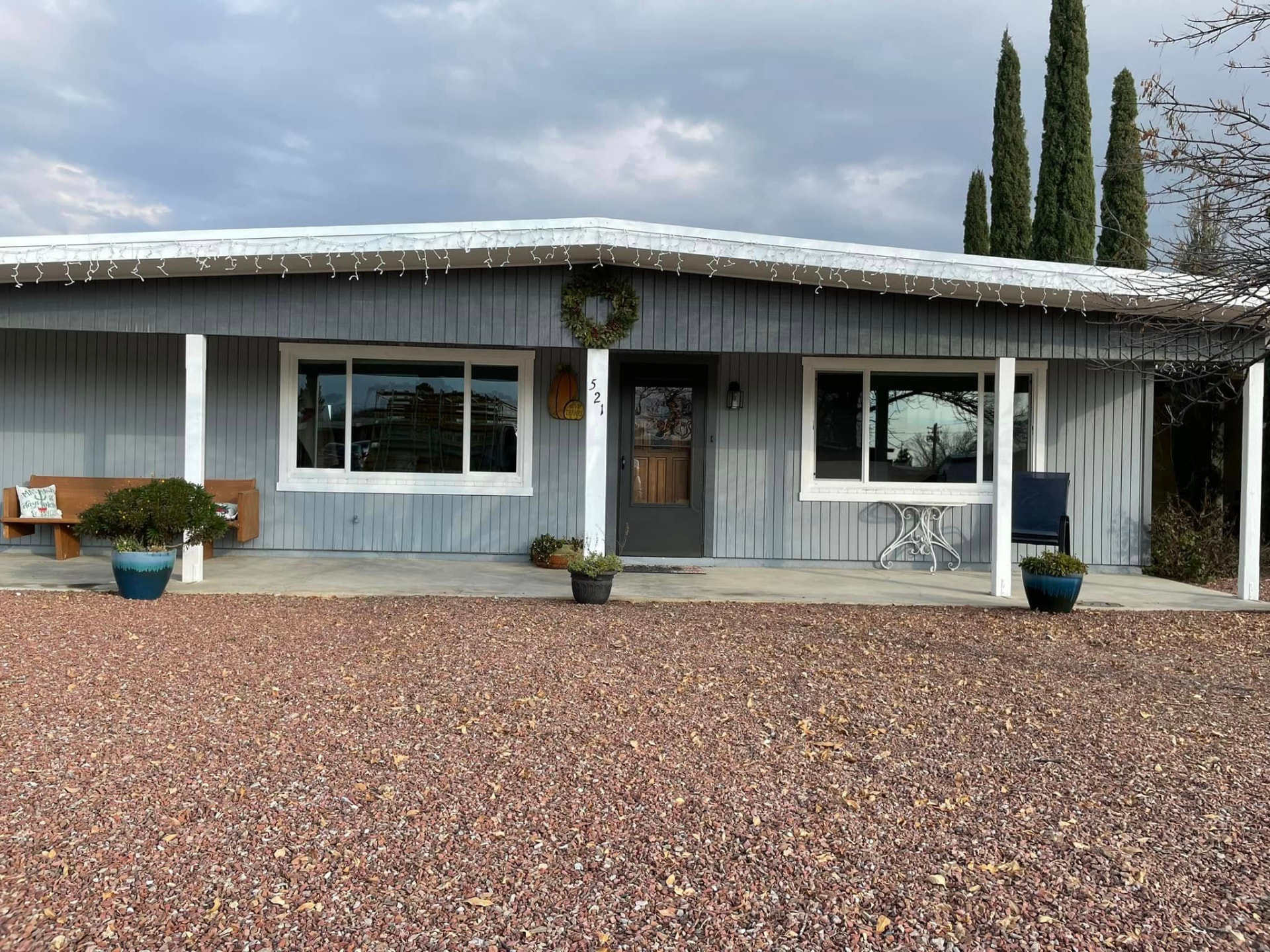 Arizona home with newly installed Alpine vinyl slider windows
