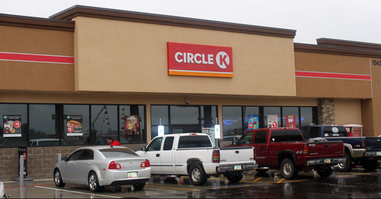 E.A. Glass commercial glazing project, Circle K