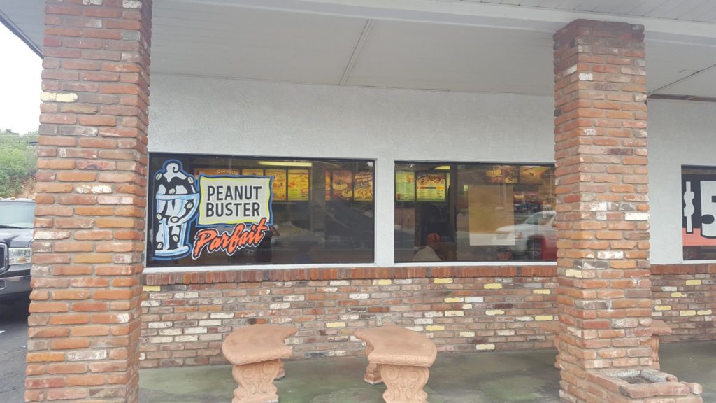 E.A. Glass commercial glazing project, Dairy Queen